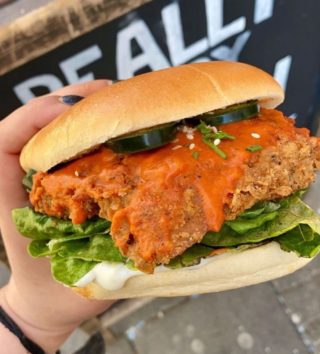 WE KNOW WHAT WOULD MAKE YOU REALLY HAPPY?? MAYBE A REALLY HAPPY CHICKEN DEAL? 🔥

We’ve included our REALLY BUFFALO 2.0 to our meal deals on UberEats and you can now grab 2 of them for the price of one during the UberEats Black Friday BOGOF!!

Get on it! 🍔🍔🍟🍟🥤🥤

#vegan #veganfastfood #veganburger #veganfriedchicken #veganbrighton #ukvegan #ukvegans #brightonfood #brightonfoodie #brightonfoodies #brightonvegan #brighton #londonvegans #vegansoflondon #brightonandhove #veganchickn #veganchicken #veganjunkfood #veganfoodporn #vegancommunity #veganaf #supportindependent #govegan #foodporn #foodie #vegano #instafood #crueltyfree #vegansofinstagram #veganfoodie
