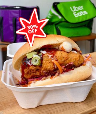 UberEats are treating you to 30% OFF when you use the code ✨ STARUK30OFF ✨

How’s that for ya Monday??

T&Cs: 30% off offer up to a maximum of £10 (excluding delivery fee) available until 11.55 pm on 12th December 2021, valid on one (1) order from selected Restaurants made via the Uber Eats app in the UK (check the Uber Eats app for availability of deliveries and restaurants) when you spend a minimum of £15 per order on food and drink, excluding the delivery fee.  Delivery fee applies. Other fees (such as a service fee) may apply to order. To be eligible for the promotion, apply code STARUK30OFF in the Uber Eats app at the checkout before completing the order

#vegan #veganfastfood #veganburger #veganfriedchicken #veganbrighton #ukvegan #ukvegans #brightonfood #brightonfoodie #brightonfoodies #brightonvegan #brighton #londonvegans #vegansoflondon #brightonandhove #veganchickn #veganchicken #veganjunkfood #veganfoodporn #vegancommunity #veganaf #supportindependent #reallyhappychicken #dailyfoodfeed #foodgasm #foodiegram #foodography #forkyeah #droolclub #reallyhappychicken